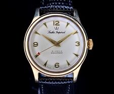 Reloj de oro de 9 quilates Smiths Imperial hecho en inglés década de 1960 19 joyas Dennison Aquatite segunda mano  Embacar hacia Argentina