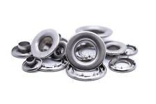 Grommets eyelets marine grade stainless steel rolled rim heavy duty 7mm - 16mm for sale  Shipping to South Africa