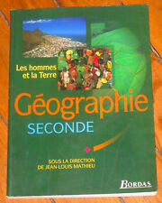 Livre géographie enseignant d'occasion  Paris XVII
