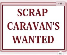 Scrap caravan damp for sale  NOTTINGHAM
