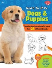 Aprenda a desenhar cães e filhotes: instruções passo a passo para mais de 25... comprar usado  Enviando para Brazil