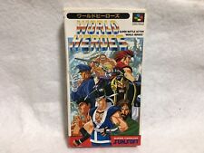 Videogames autênticos World Heroes Nintendo Super Famicom SNES Japão  comprar usado  Enviando para Brazil