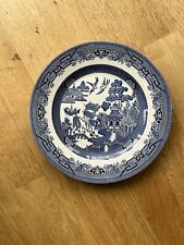 Churchill willow pattern for sale  YORK
