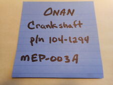 Onan crankshaft 104 for sale  Great Falls