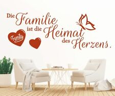 Wandtattoo wohnzimmer familie gebraucht kaufen  Wilster