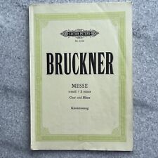 Bruckner messe moll gebraucht kaufen  Hofheim