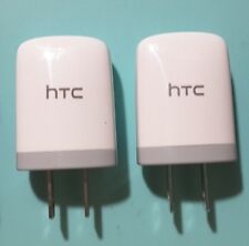 2 - Carregador de viagem universal HTC TC U250 fabricante de equipamento original cabeça adaptador de alimentação USB 110-240V, 1A comprar usado  Enviando para Brazil
