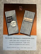 Used, Richard Thomas & Baldwins / Dulux - Vintage Advertising - Original Advert 1949 for sale  Shipping to South Africa