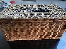 empty wicker hamper baskets for sale  HARROW