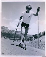 1973 Ron Yeager Us Cross-Country Ski Team Trains On Roller Ski Sports Photo 8X10 for sale  Shipping to South Africa