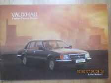 Broszura Vauxhall Carlton Viceroyale 1981, test CD Carlton i reklama senatora na sprzedaż  Wysyłka do Poland