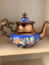 copper lustre tea pot for sale  BROADWAY