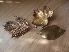 vintage leaf brooch for sale  SHEFFIELD