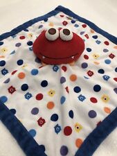 Usado, Cobertor de segurança Graco Baby Lovey branco azul vermelho monstro pontos pelúcia meninos alienígenas comprar usado  Enviando para Brazil