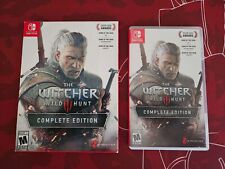 The Witcher 3 Wild Hunt Complete Edition Nintendo Switch - Excellent CiB, used for sale  Shipping to South Africa