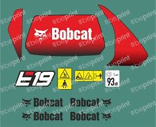 Kit adesivi bobcat usato  Bronte