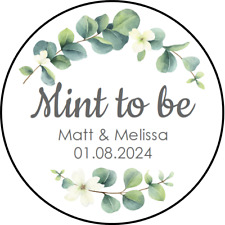 Personalised mint wedding for sale  CLECKHEATON