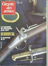 Occasion, GAZETTE DES ARMES N°138 BAIONNETTES MAUSER G 98K / BLOWPER M79/ CHASSEUR 1846-59 d'occasion  Bray-sur-Somme
