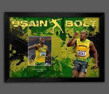 Framed usain bolt for sale  WETHERBY