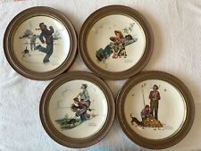 norman rockwell plates four seasons for sale  Navarre