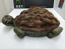Vtg. large turtle figural boot scraper, plaster? for sale  Shipping to South Africa