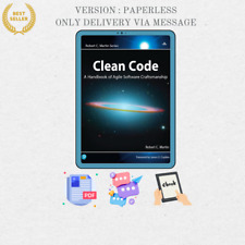 Clean Code: A Handbook of Agile Software Craftsmanship de Robert Martin segunda mano  Embacar hacia Mexico