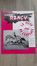 Programme cirque rancy d'occasion  Saint-Cyr-sur-Loire