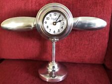 aeroplane clock for sale  LEICESTER