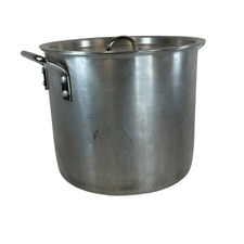 20 cuartos de galón de aluminio sopa de cocina caldo de cocina enlatado tapa segunda mano  Embacar hacia Mexico