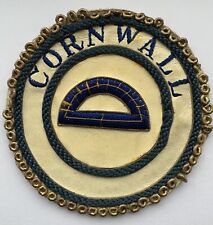 Vintage cornwall masonic for sale  LARNE