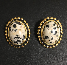 Dalmation jasper oval for sale  Shipping to Ireland