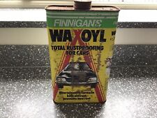 Vintage finigans waxoyl for sale  CHESTERFIELD