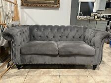 Velvet tufted couch for sale  El Cajon