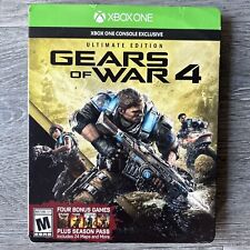 Gears of War 4: Ultimate Edition (Microsoft Xbox One, 2016) con pegatinas, usado segunda mano  Embacar hacia Mexico