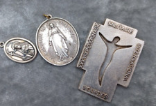Vintage religiöse medaillen gebraucht kaufen  Versand nach Germany