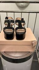 Prada sandalen schwarz gebraucht kaufen  Homburg