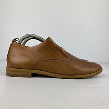 Zapatos Hush Puppies Mujer EE. UU. 10 Marrón Annerley Mocasines de Cuero Inteligentes Pull On, usado segunda mano  Embacar hacia Argentina