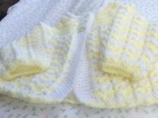 hand knitted baby matinee for sale  Shipping to Ireland