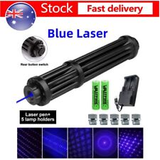 Caneta ponteiro laser azul Starry Watt 450nm ajustável luz de ponto visível e 5 tampas comprar usado  Enviando para Brazil