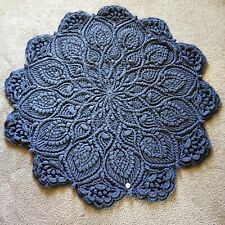 Round handmade crochet for sale  Shipping to Ireland