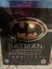 BATMAN The Motion Picture Anthology 1989-1997 [Conjunto de 4 Filmes Blu-ray] Tim Burton, usado comprar usado  Enviando para Brazil