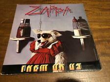 Frank Zappa THEM OR US 84 ONLY ONE ALBUM (lados 1 e 2), inserção de abóbora latindo comprar usado  Enviando para Brazil