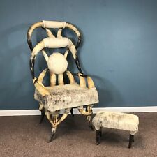 Texas horn throne for sale  Shelburne