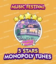 Monopoly Tunes - Festival de Música | Conjunto de Adesivos 13 | Monopoly Go! 5 estrelas ⭐ comprar usado  Enviando para Brazil