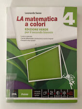 Matematica colori verde usato  Novara