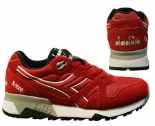 Diadora N9000 Nyl II Red Mesh Suede Leather Lace Up Mens Trainers C6273 B3D myynnissä  Leverans till Finland