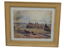 Watercolour painting depicting for sale  COLCHESTER