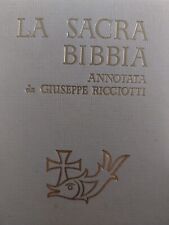 Sacra bibbia annotata usato  Montecatini Terme