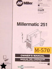 Miller millermatic 251 for sale  Winnetka