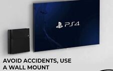 Used, HumanCentric PS4 Mount Black | Mount on The Wall or on The Back of The TV for sale  Shipping to South Africa